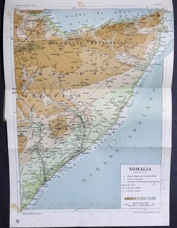 G. Stefanini, Ardito Desio - Le Colonie, Rodi e le …