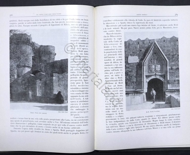 G. Stefanini, Ardito Desio - Le Colonie, Rodi e le …