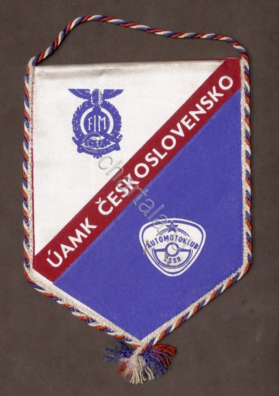 Gagliardetto UAMK Ceskoslovensko Automotoklub CSSR - Rallye FIM - Perugia … | Immagine principale