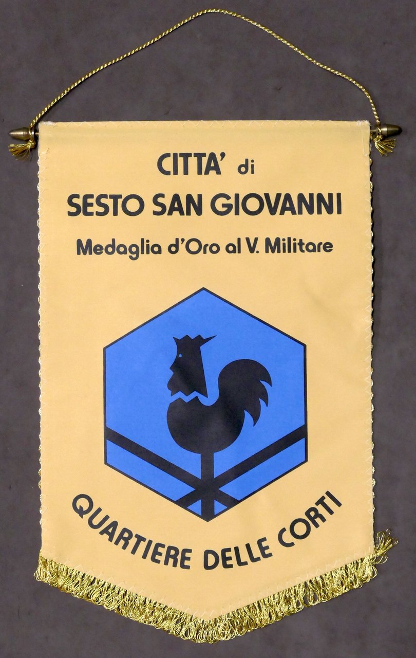 Gagliardetto vintage - Città di Sesto San Giovanni - Quartiere …