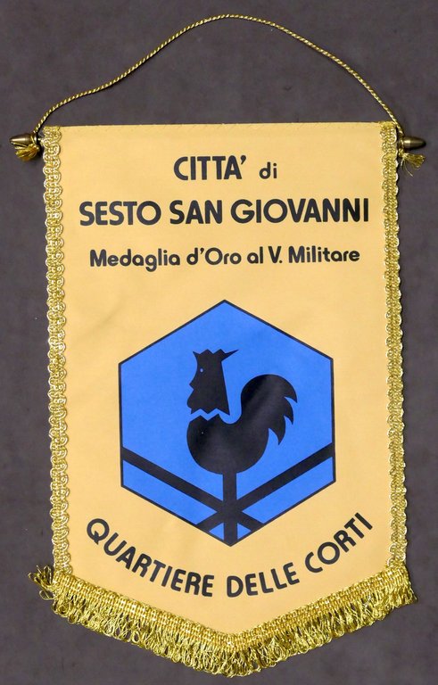 Gagliardetto vintage - Città di Sesto San Giovanni - Quartiere …
