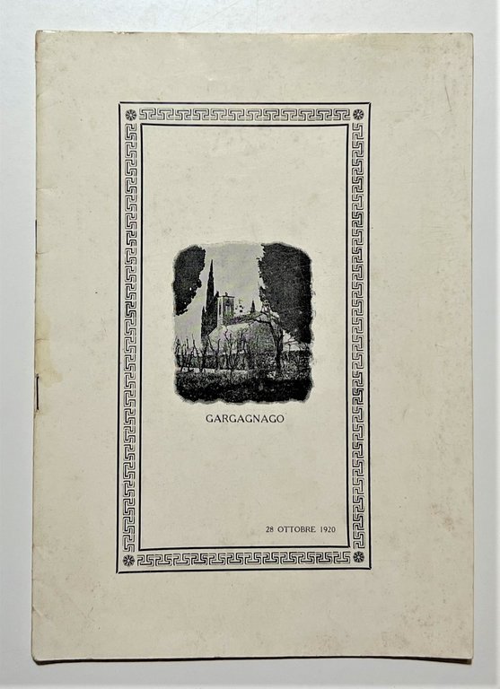 Gargagnago: In Memoriam Ginevra di Serego Alighieri 1881-1918 - ed. 1920