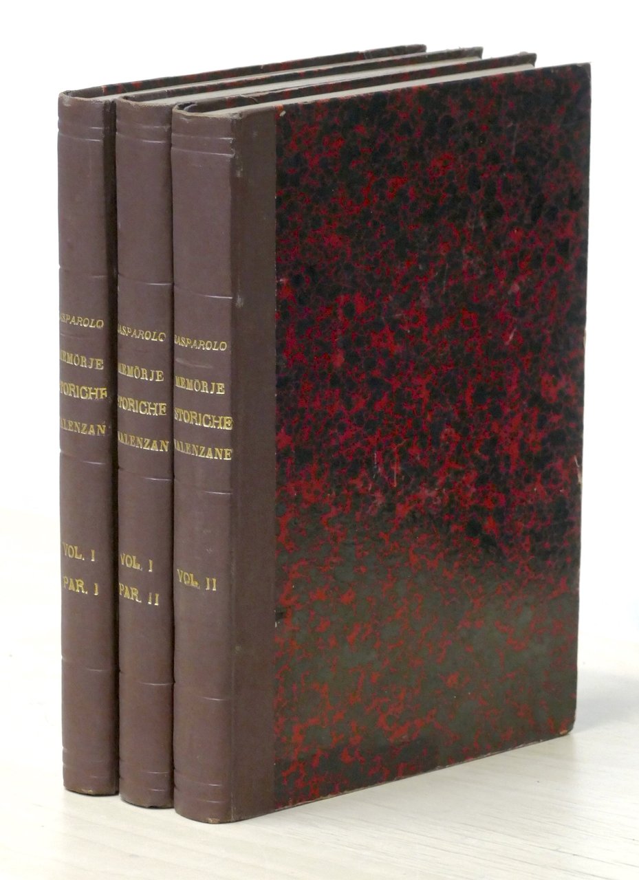 Gasparolo - Memorie storiche valenzane - Opera completa 1923 - … | Immagine principale