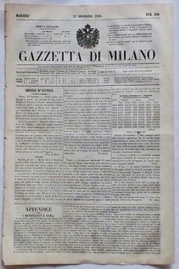 Gazzetta di Milano - N° 106 - Martedì - 21 …