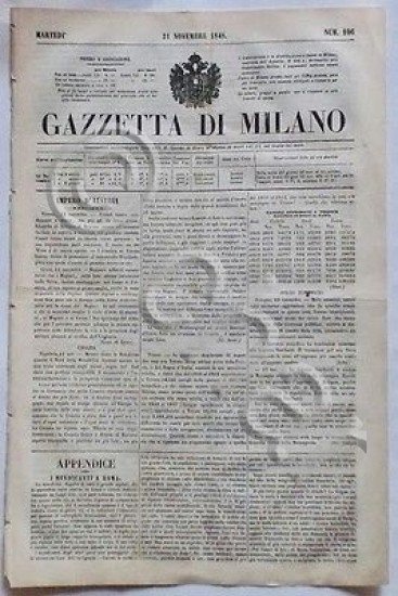Gazzetta di Milano - N° 106 - Martedì - 21 …