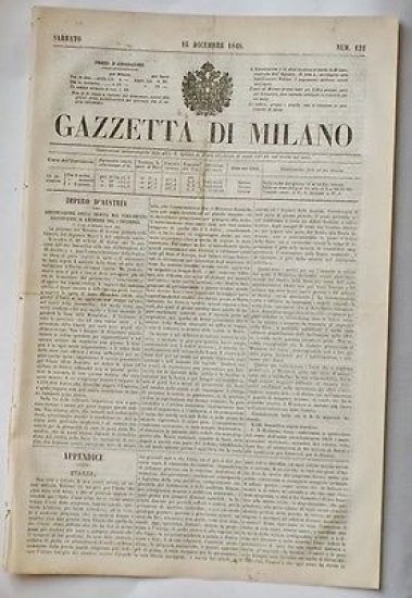 Gazzetta di Milano - N° 131 - Sabato - 16 …
