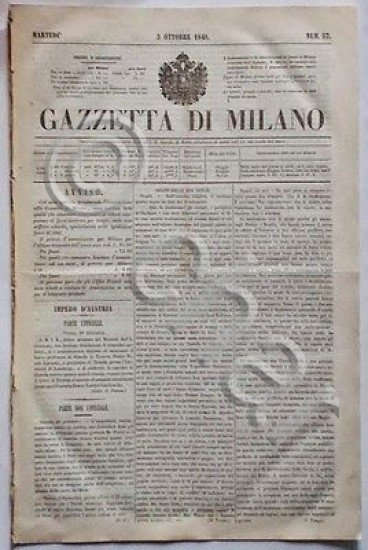 Gazzetta di Milano - N° 57 - Martedì - 3 …