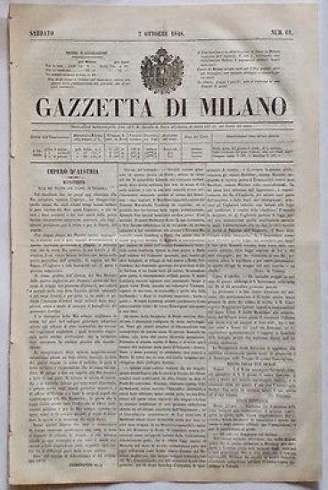 Gazzetta di Milano - N° 61 - Sabato - 7 …