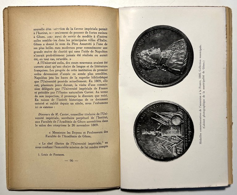 Genova - J. Borel - Gènes sous Napoléon I 1805-1814 …