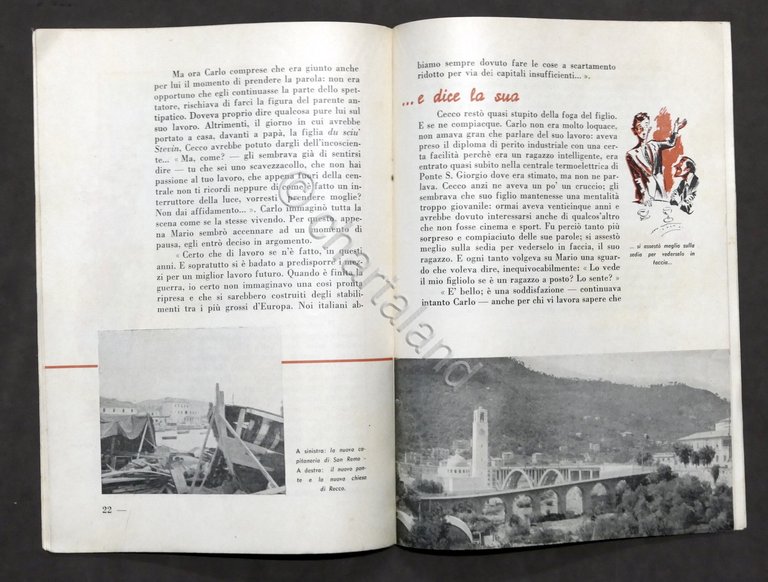 Genova - Sensa manezzi se maja Franchina - anni '50