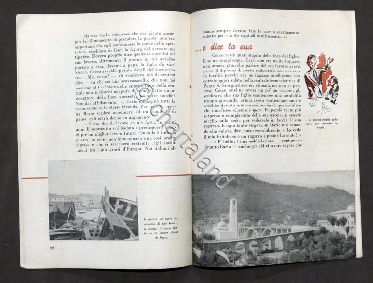 Genova - Sensa manezzi se maja Franchina - anni '50