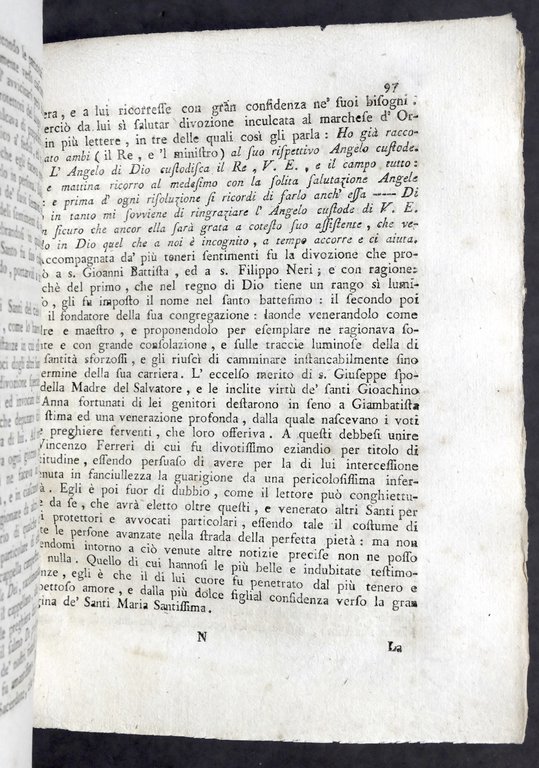 Giaccone - Vita del venerabile servo di Dio Giambatista Trona …