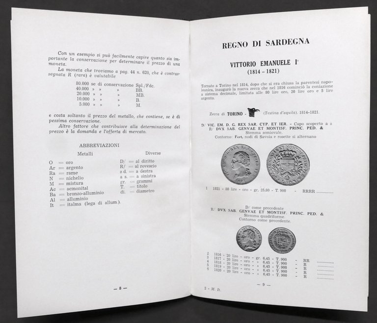 Gino Frisione - Monete Italiane Regno Sardegna , d'Italia, Rep. …