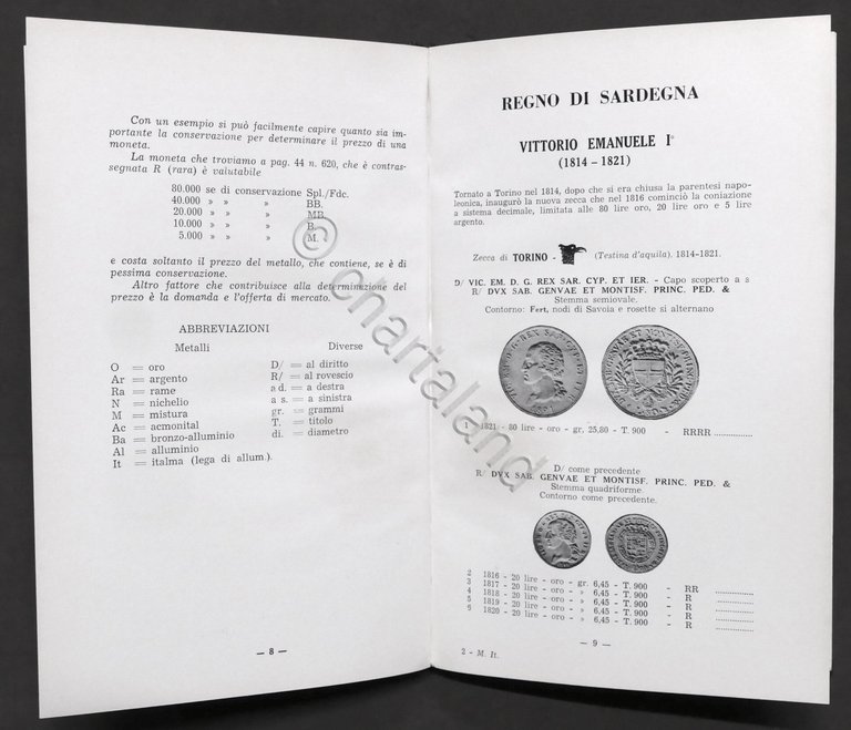 Gino Frisione - Monete Italiane Regno Sardegna , d'Italia, Rep. …
