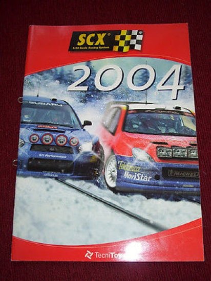 Giocattoli Auto - Catalogo SCX 1:32 Scale Racing System 2004