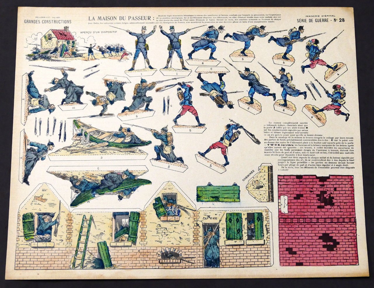 Gioco Costruzione - Imagerie d'Epinal - Serie de guerre N° … | Immagine principale