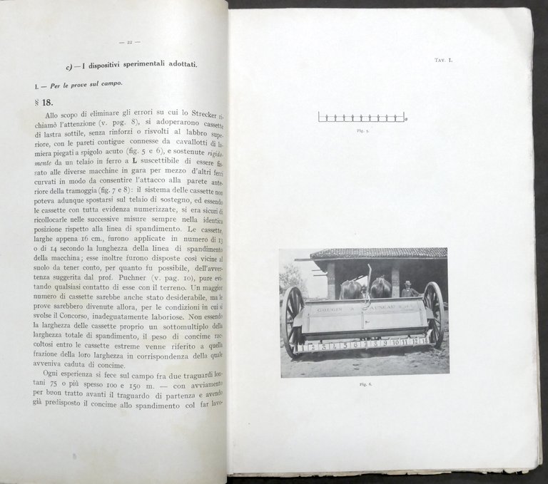 Giordano - Studio critico e ricerche sperimentali su macchine spandiconcime …