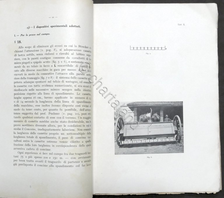 Giordano - Studio critico e ricerche sperimentali su macchine spandiconcime …