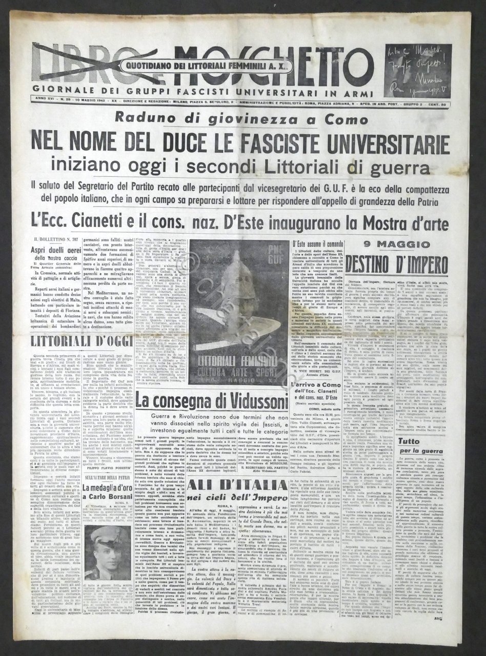 Giornale - Libro e Moschetto - Anno XVI - N. …