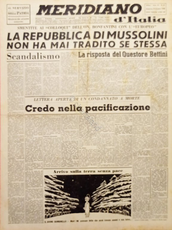 Giornale - Meridiano d'italia N. 41 - La Repubblica di … | Immagine Gallery 2