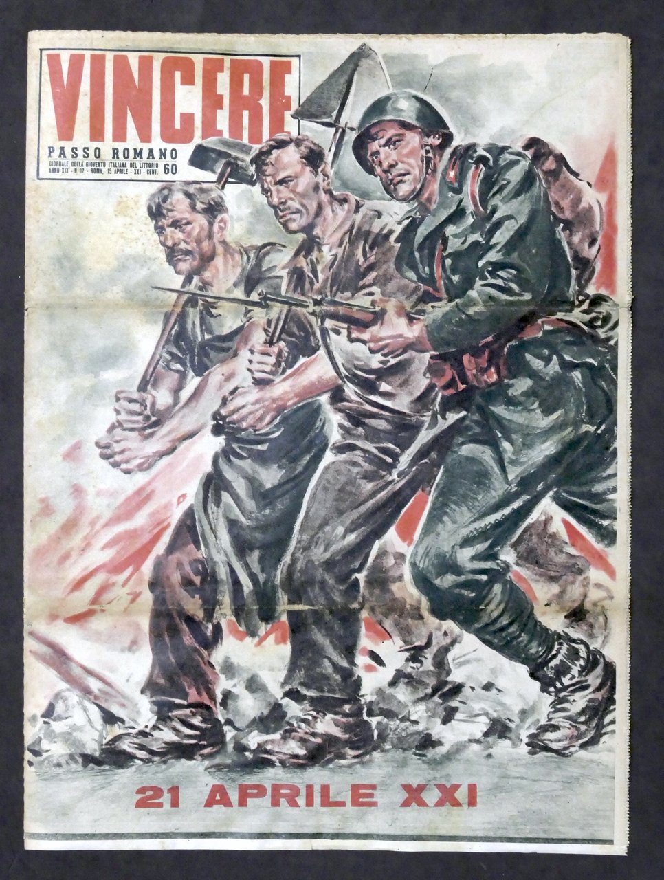 Giornale - WWII - Passo Romano Vincere N. 12 - …