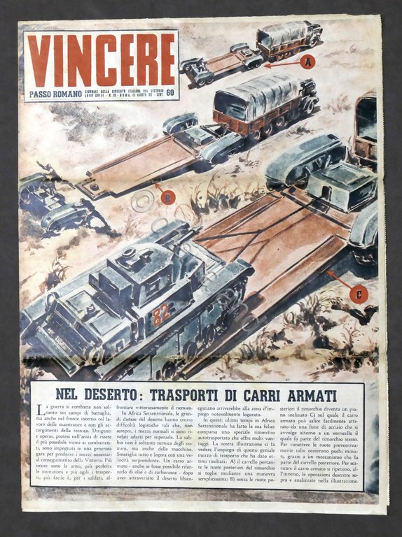 Giornale - WWII - Passo Romano Vincere N. 20 - …