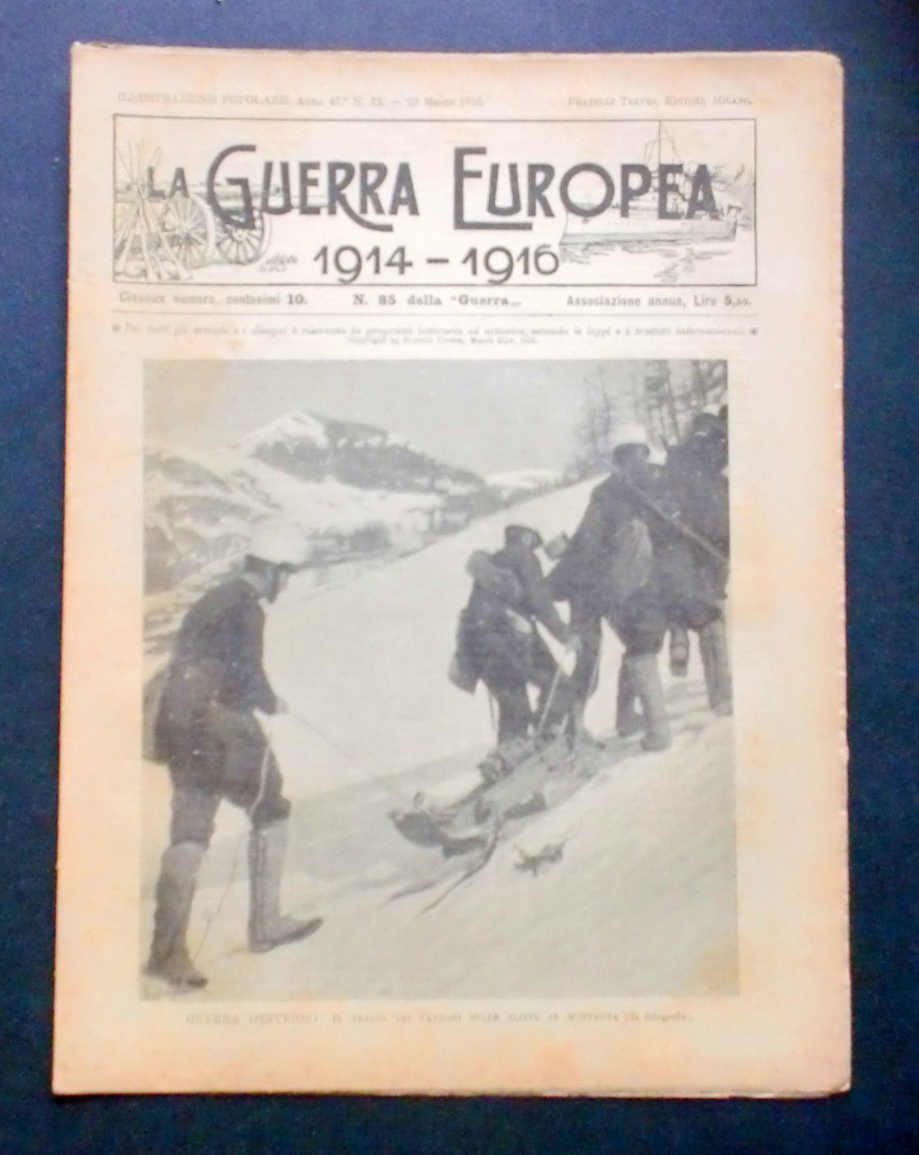 Giornale delle Famiglie - L'Illustrazione Popolare - Guerra Europea N° … | Immagine principale