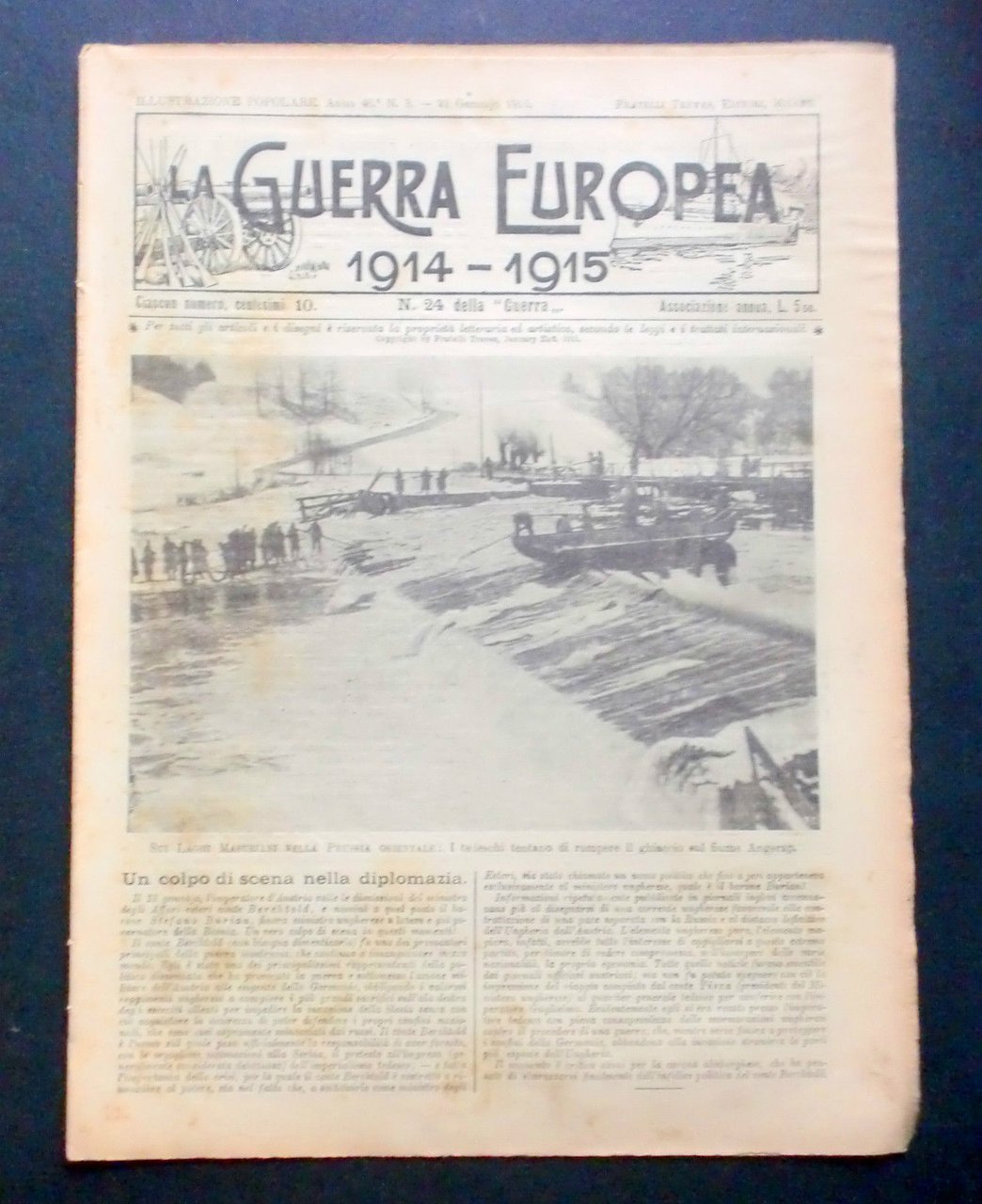Giornale delle Famiglie - L'Illustrazione Popolare - Guerra Europea N° … | Immagine principale