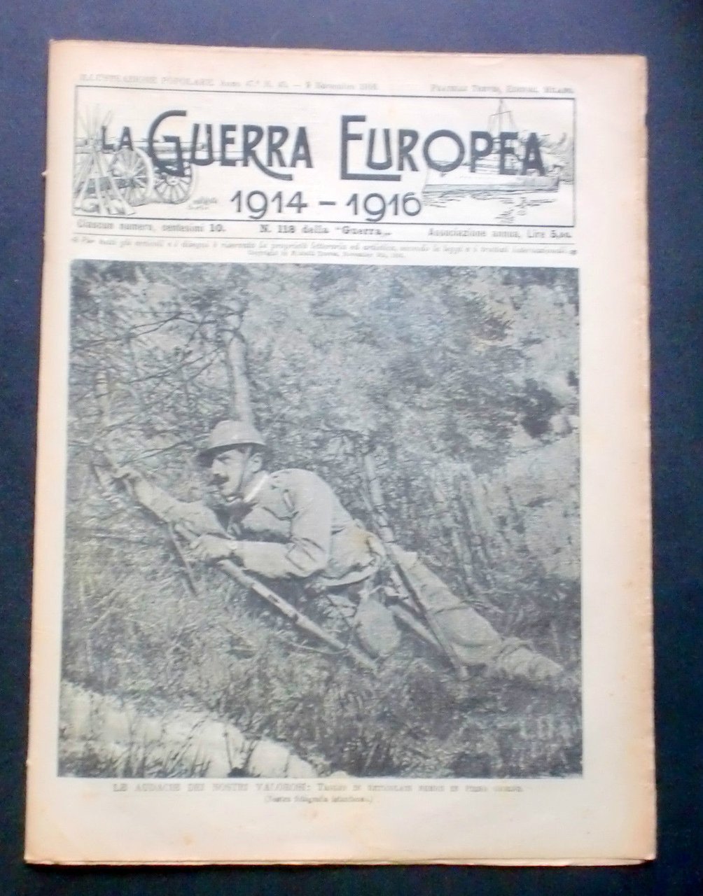 Giornale delle Famiglie - L'Illustrazione Popolare - Guerra Europea N° … | Immagine principale