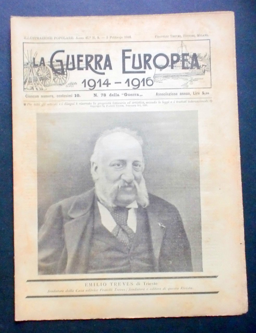 Giornale delle Famiglie - L'Illustrazione Popolare - Guerra Europea N° … | Immagine principale