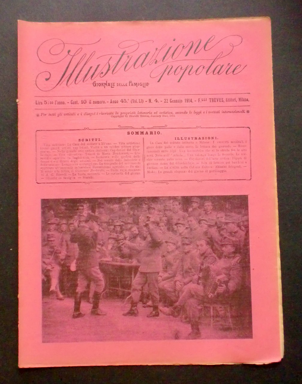 Giornale delle Famiglie - L'Illustrazione Popolare - N° 4 - … | Immagine principale