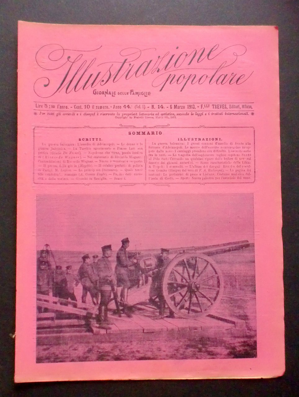 Giornale delle Famiglie - L'Illustrazione Popolare Guerra Italo-Turca N° 14 … | Immagine principale