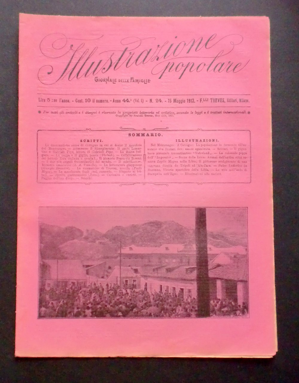 Giornale delle Famiglie - L'Illustrazione Popolare Guerra Italo-Turca N° 24 … | Immagine principale