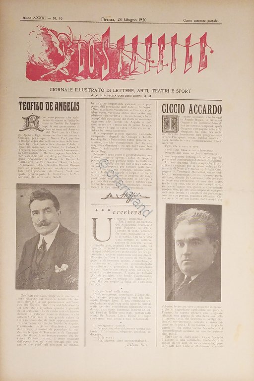 Giornale di Teatri Lettere e Arti - Lo Staffile N. …