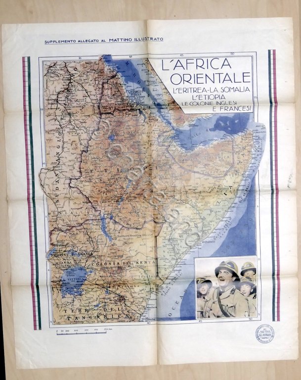 Giornale Il Mattino Illustrato N. 44 - 1935 + carta …