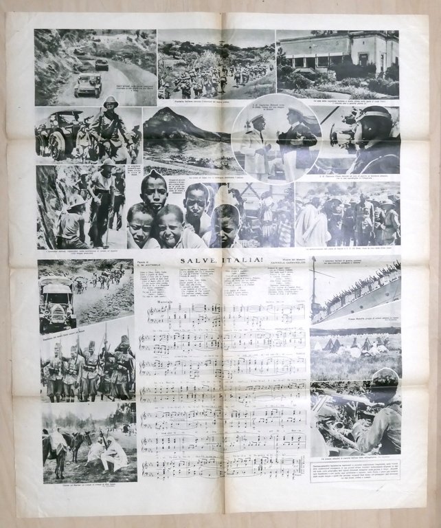 Giornale Il Mattino Illustrato N. 44 - 1935 + carta …