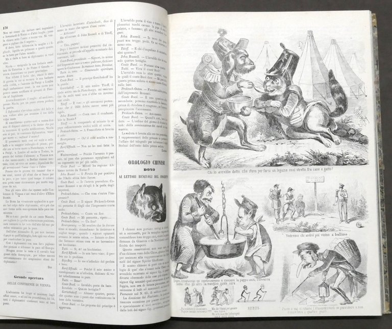 Giornale satirico - Il Fischietto Anno VIII completo - 1855 | Immagine Gallery 6