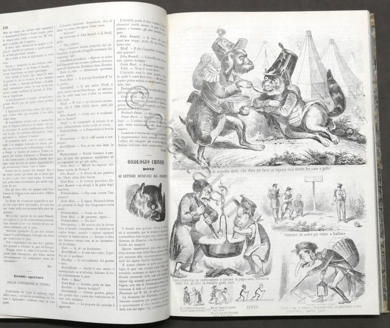 Giornale satirico - Il Fischietto Anno VIII completo - 1855 | Immagine Gallery 8