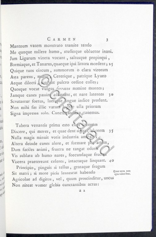 Giovanni Bernardo Vigo - I Tartufi / Tubera Terrae: carmen …