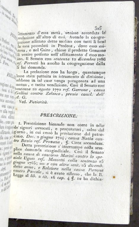 Giurisprudenza patria ossia raccolta di casi decisi dai supremi magistrati …