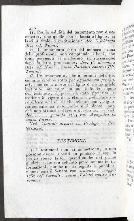 Giurisprudenza patria ossia raccolta di casi decisi dai supremi magistrati …