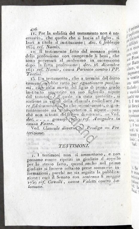 Giurisprudenza patria ossia raccolta di casi decisi dai supremi magistrati …