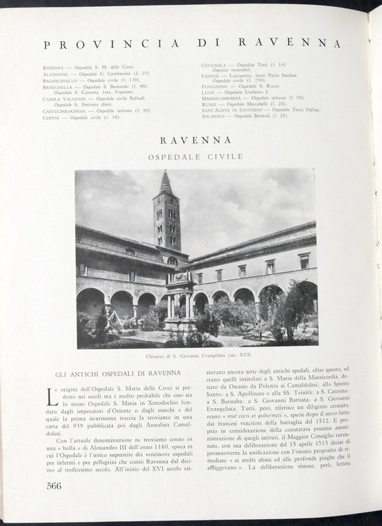 Giuseppe Castelli - Gli Ospedali d'Italia - ed. 1942 | Immagine Gallery 10