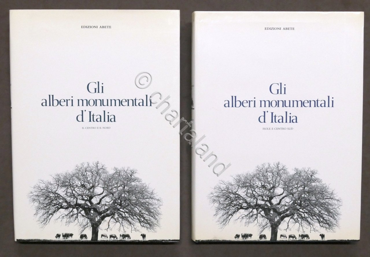 Gli alberi monumentali d'Italia - Opera completa - ed. Abete …