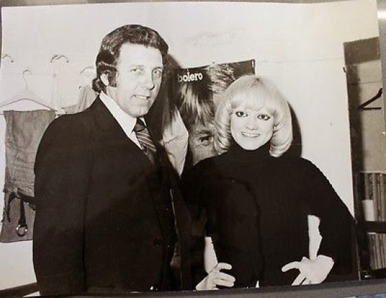 Grande foto spettacolo - Rita Pavone e Elirio Picchio 1975 …