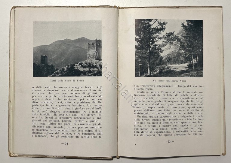 Guida Turistica - U. Martinelli - Bormio - ed. 1931
