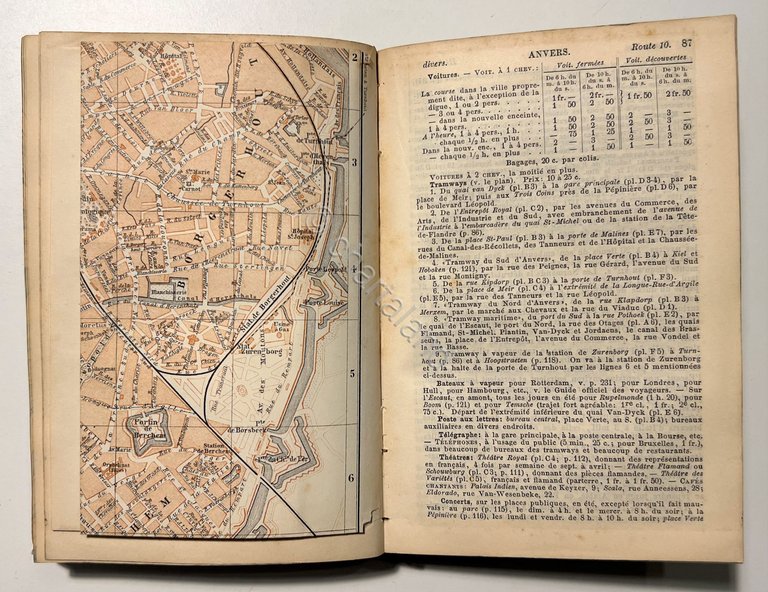Guide Baedeker - Belgique et Hollande - ed. 1888 | Immagine Gallery 6