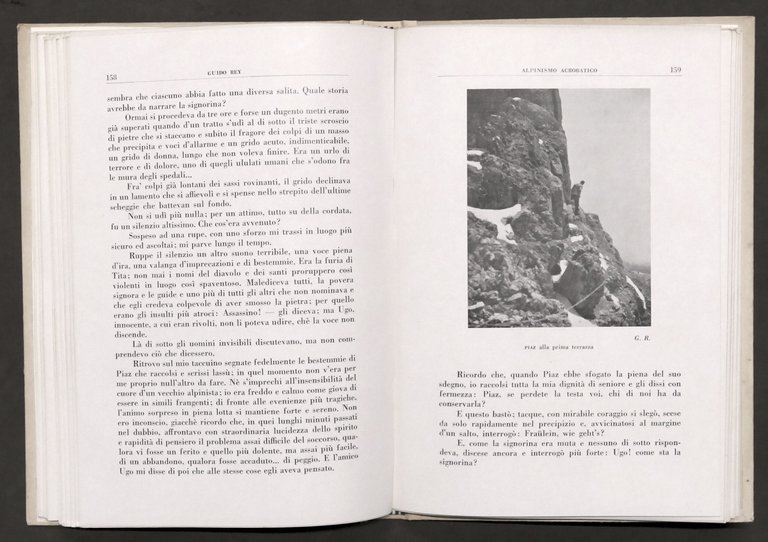 Guido Rey - Alpinismo acrobatico - ed. 1932