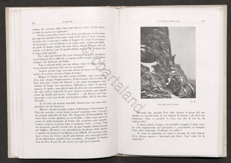 Guido Rey - Alpinismo acrobatico - ed. 1932