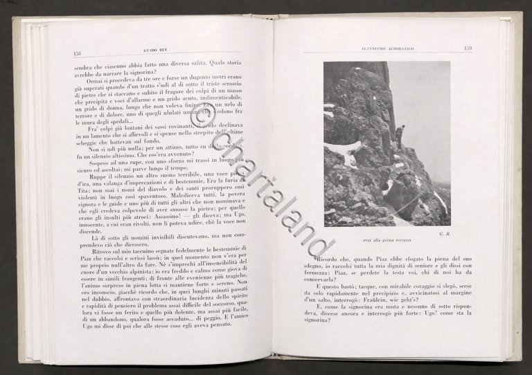 Guido Rey - Alpinismo acrobatico - ed. 1932